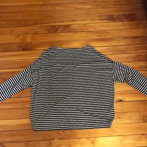 NWOT Wide Neck Long Sleeve